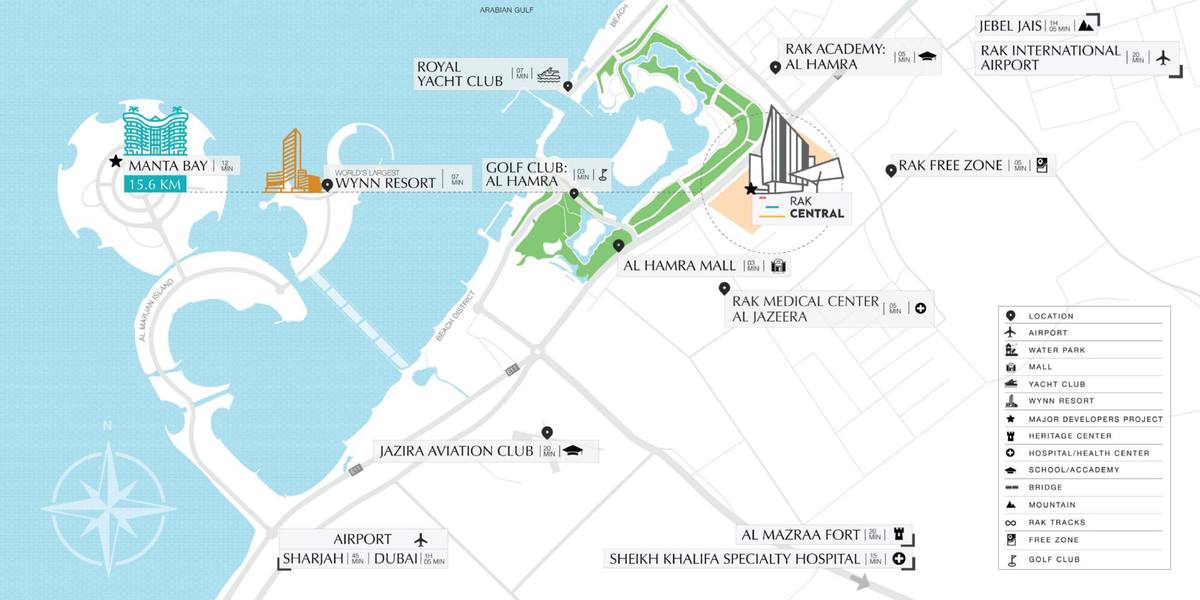 RAK Central Location